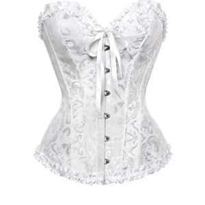 WHITE CORSET SET